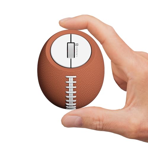 Image of Portronics ToadPlay Rugby Mini Wireless Bluetooth Mouse with Dual Wireless Connectivity (BT + 2.4 GHz), Rechargeable Battery, Noise-Free Clicking, Multi-Device Pair, Adjust Sensitivity (Brown)