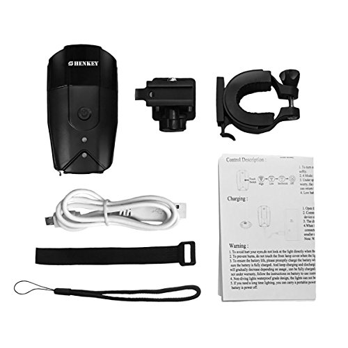 Rechargeable Bike Light, Usb Led Bicycle Headlight (1000 Lumens / 2000Mah) Waterproof Bike Flashlight For Road, Mountain, Kids Bikes #TOP7