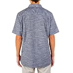 Hurley Men's One and Only Textured Short Sleeve Button Up - Image 2