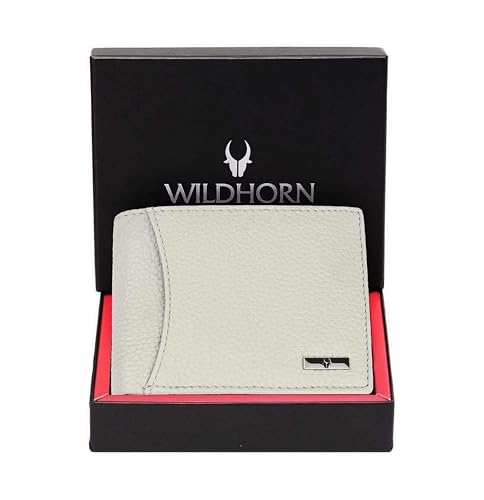 Imagen de WildHorn India Cartera de piel con protección RFID para hombre