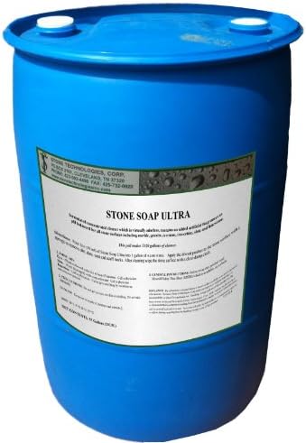 Stone Soap Ultra (30 Gallon) dilutes 2oz/Gallon pH Neutral Cleaner for Marble Granite and Travertine