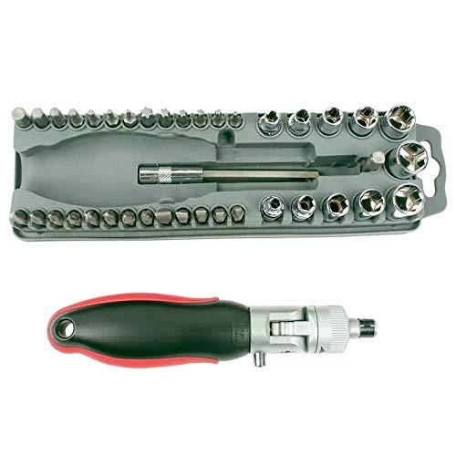Tournevis set socket set complet 40pcs avec tournevis à roche