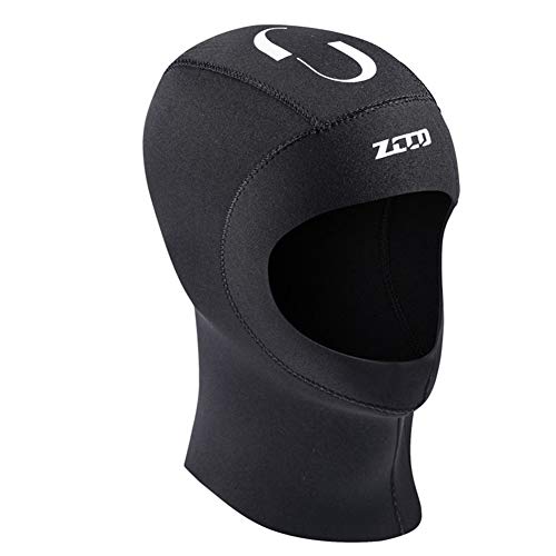 5mm Neoprene Scuba Diving Hat, Snorkeling Wetsuit Equipment Cap, Warm Diving Hood for Winter Swim Spearfishing,XL
