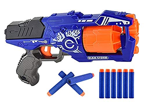 Popsugar Storm Manual Soft Dart Gun With 10Pcs Soft Darts/ 10Pcs Sucution Cup Darts