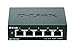 Produktbild D-Link DGS-1100-05V2 5-Port Gigabit Smart Switch (10/100/1000 Mbit/s, lüfterlos, Metallgehäuse), Schwarz