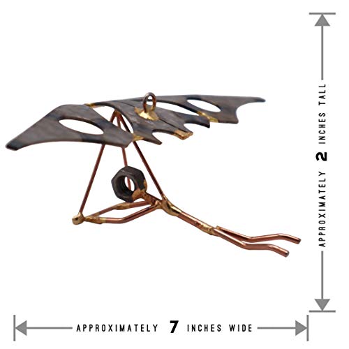 image for Rock Creek Metal Craft Hang Glider Ornament Collectible Handmade Metal