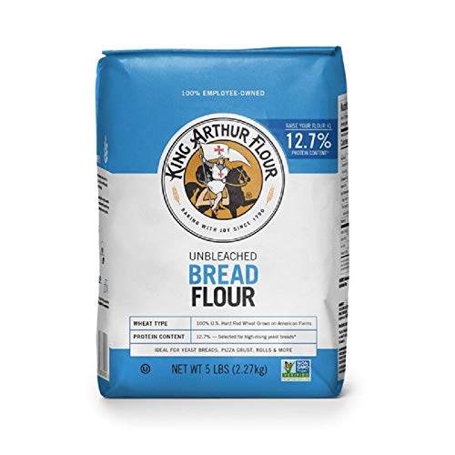 King Arthur Organic Bread Flour, 5 Pound -- 6 per case.