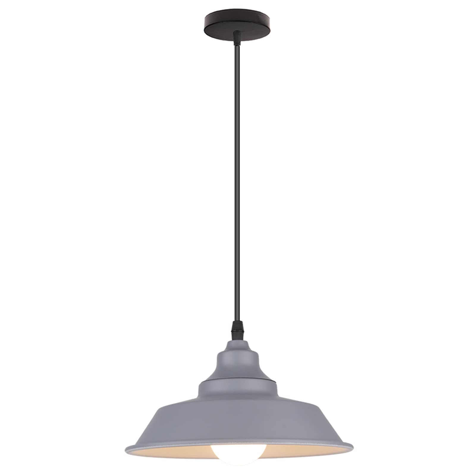 Suspension lampe en fer réglable pour résoudre le manque de lumière