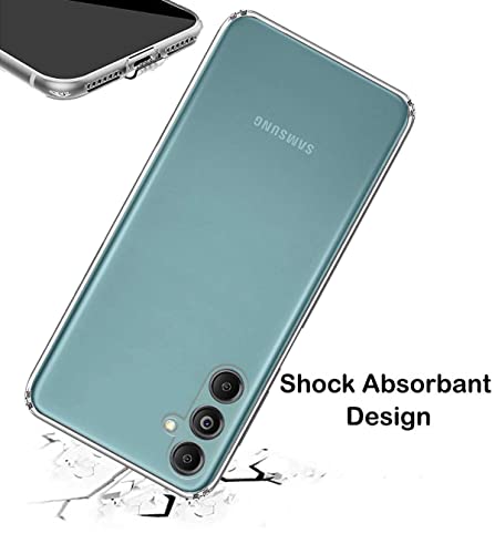 Image of Soft Silicone TPU Back Cover Compatible with Samsung Galaxy M14 5G