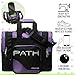 Pyramid Path Pro Deluxe Single Tote - Black/Purple
