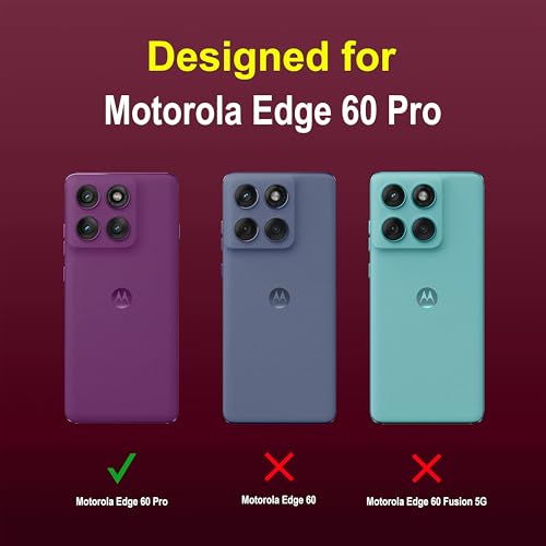 Image of Zapcase Back Case Cover for Motorola Edge 60 Pro | Compatible for Motorola Edge 60 Pro Back Cover | Liquid Silicon Magic Case with Camera Protection | Plum