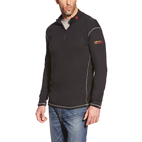 Ariat Men's Flame Resistant Polartec 1/4 Zip Baselayer
