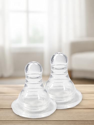 Image of Kidbea Steel Feeding Bottle 150ml for Newborns with Extra 2 Silicon Nipples | BPA Free, Food Grade, Leakproof | Safe & Durable Baby Milk Feeder