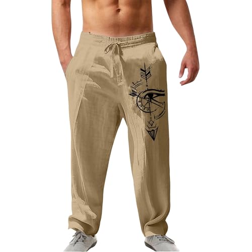 Jogging homme pantalon baggy large mode rue casual uni avec ourlet