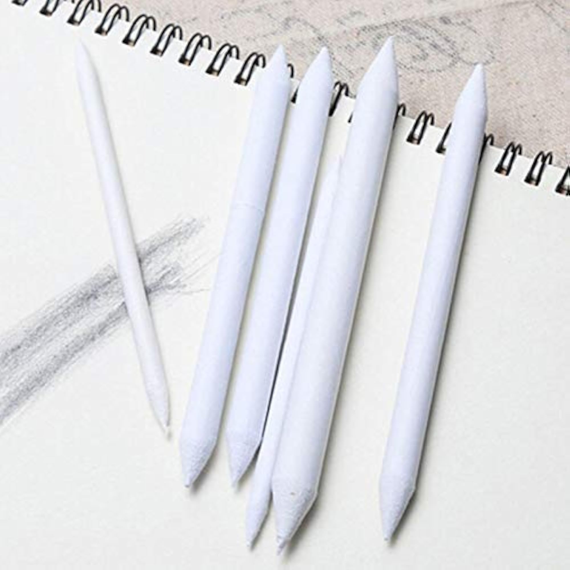 Set of 6 Paper Stumps for Drawing and Blending