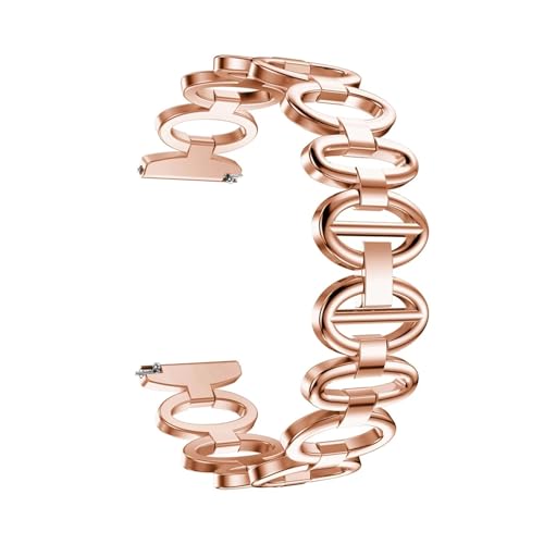 [�n�C�S�[] 22mm�����p�u���X���b�g�AGalaxy Watch 46mm�o���h�AGear S3 Frontier/Classic�Ή��AWatch 2 Classic�X�g���b�v�Ή�(Silver Gold,GT 2 46MM)