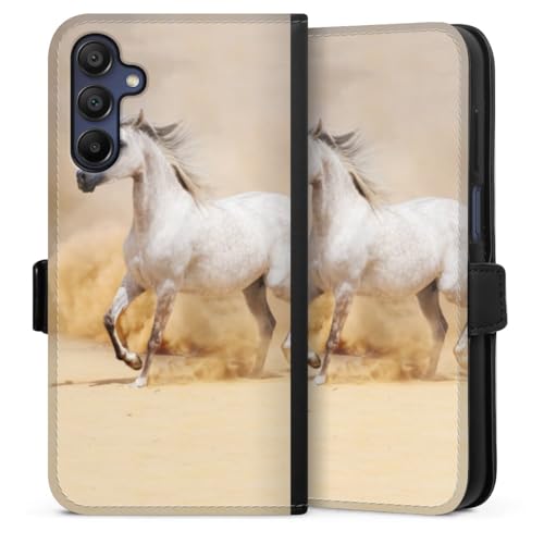 Étui Galaxy A15 DeinDesign protection folio magnétique motif cheval