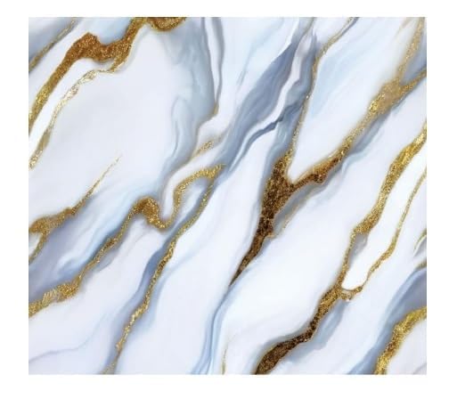 Image of Self-Adhesive Wallpaper & Wall Stickers, Golden Gray