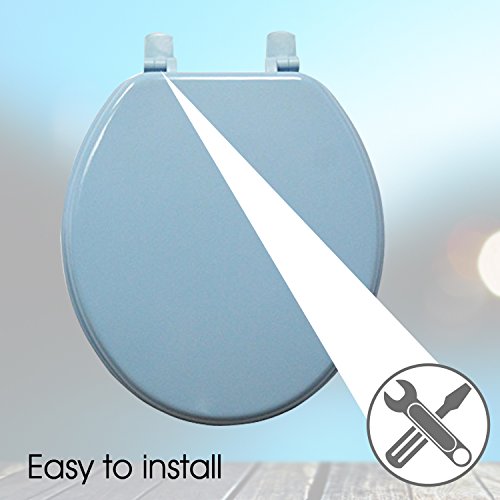 Trimmer® Molded Wood Solid Seats - Blue #TOP2