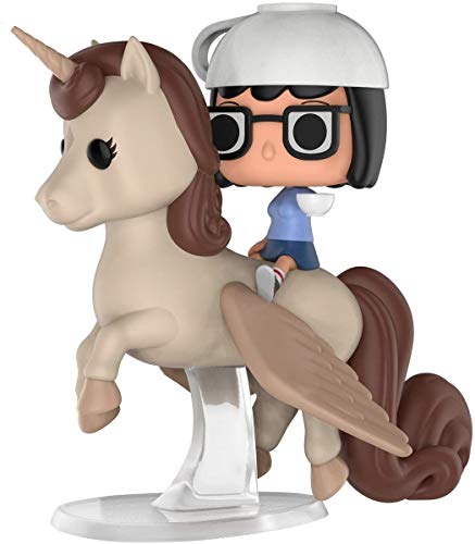 Funko Pop! Rides #40 Bob's Burgers Espresso Trip Tina & Unicorn (2018 Summer Convention Exclusive)