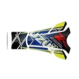 FLYIFE 3D Gel Moto Réservoir Pad Autocollant Emblème Stickers pour Suzuki GSXR 600 750 1000 K1 K2 K3 K4 K5 K6 K7 K8 H1 Accessoires (Color : 2)