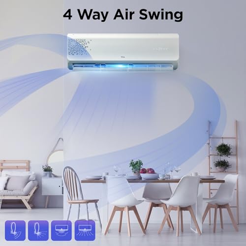 Image of TCL 1 Ton 3 Star Split Inverter AC (TAC-12CSD /EV3F2, White)