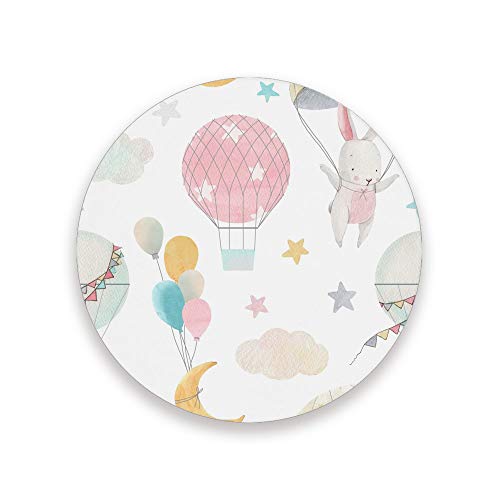 Dessous de verre céramique absorbant lièvre blanc table basse - 2