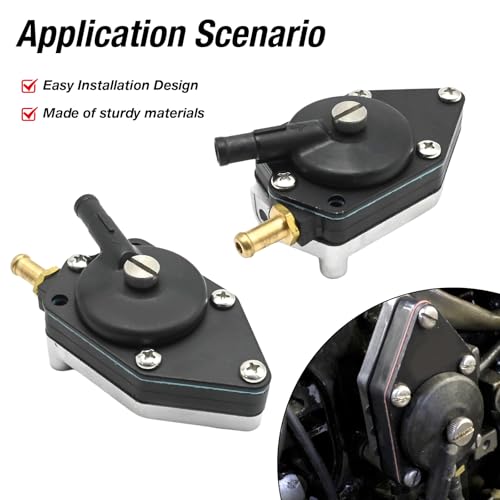 Zreneyfex 438562 Outboard Fuel Pump, Replacement for Johnson Evinrude OMC BRP 9.9hp 15hp Boat Motor, Replaces 0438562, 0434728, 434728 by Zreneyfex - Image 6