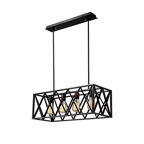 Lustres éclairage industriel rétro pour remplacer un luminaire sombre