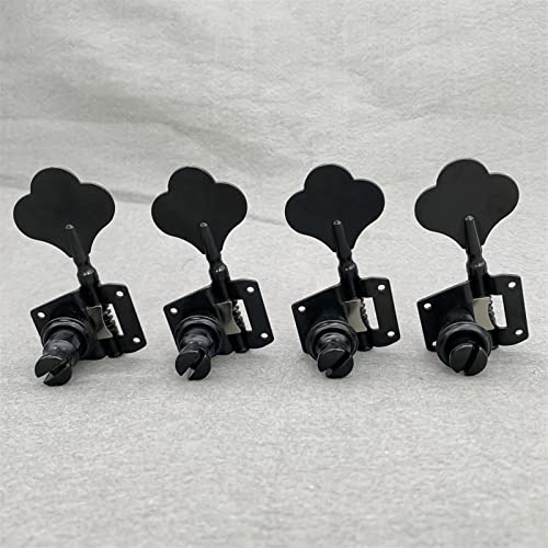 FLFL Chevilles Cordes Guitare 4R Bass Open Engine Tuners Têtes De Machine À Régler des Piquets Noir pour La Basse… - Les Beatles, Paul McCartney, John Lennon, RIngo Starr, George Harrison FLFL Chevilles Cordes Guitare 4R Bass Open Engine Tuners Têtes De Machine À Régler des Piquets Noir pour La Basse… – Image 6
