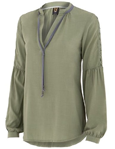 Noble Outfitters Folklore Peasant Top S Sea Spray