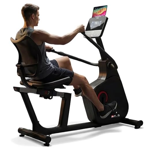 AsVIVA R7 Liegeergometer | Ergometer Fahrrad mit Sitz & Rückenlehne, 24 Programme, 18 kg Schwungmasse, Pulsmessung