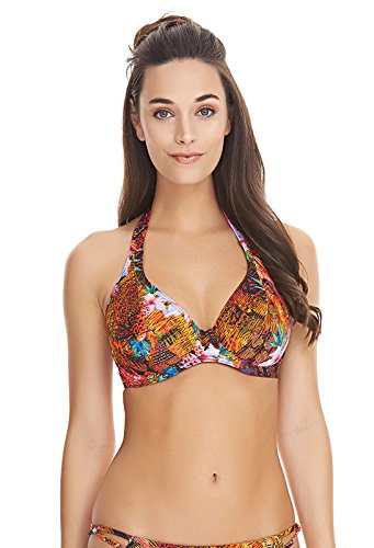 Haut de maillot Freya Safari Beach 30DD multicolore à armatures