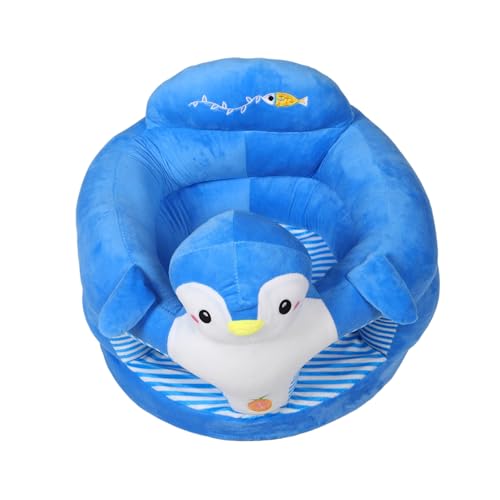 BESPORTBLE Cartoon Infant Chair Learning Soft Floor Sofa Antifall Feature Safe Sitting