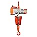Prowinch 1 Ton (2200 lb) 220V 1-Speed Electric Chain Hoist with 20 ft. G80 Grade Chain, H2 Duty Rating, Wireless Remote Control for Efficient Lifting, Ideal for Industrial and Commercial Applications