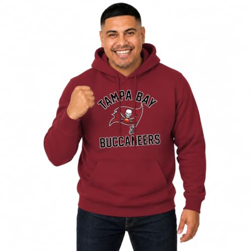Image of Team Fan Apparel NFL Gameday Hoodie Pullover Sweatshirt for Men and Women