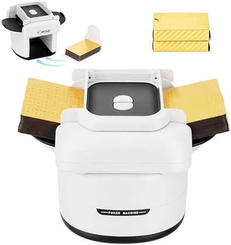 Automatic Card Shuffler 1-4 Decks, Rechargeable Shuffler Machine ...