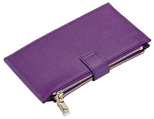Travelambo Womens Multi Card Case Wallet & Front Pocket Minimalist Leather Slim Wallet #TOP3