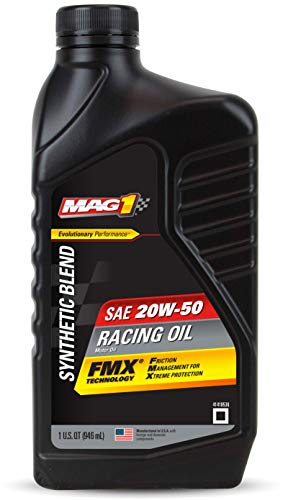 Mag 1 62888 20w-50 Aceite Sintético Mezcla SN Racing 1 Quart 6 Botellas miniatura 1