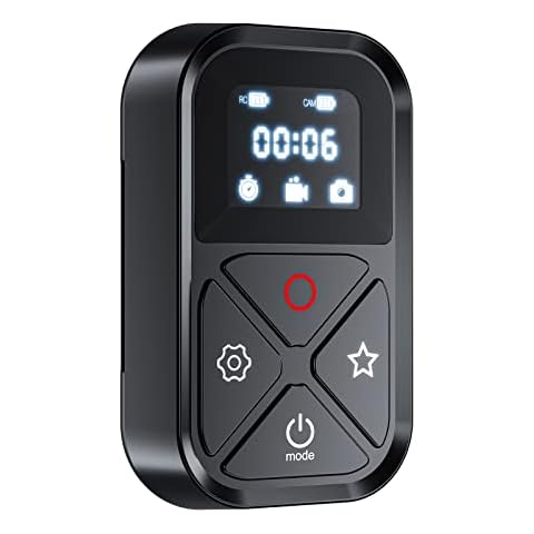 DONTZ GP-RMT-T10 Waterproof Smart BT Wireless Remote Control with LED Display Sn 80 Meters Large Working Distance Replacement for GoPro 10 9 8 max Cover