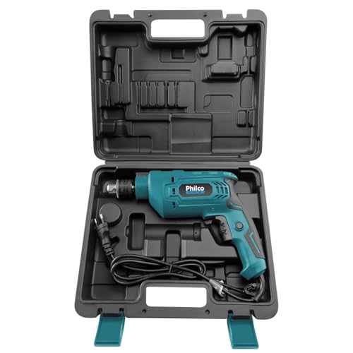 Furadeira Pfu01M, Philco, 220V 051102002, Azul/Preto/Cinza