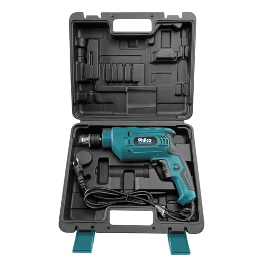 Furadeira Pfu01M, Philco, 220V 051102002, Azul/Preto/Cinza