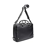 2 Zahlenschlösser Picard Origin 4275 Herren Laptop-Taschen, Schwarz (schwarz), 41x30x12 cm (B x H x T)