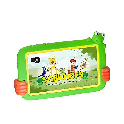 Tablet Sabichões com Capa de Sapo, DL TX386, 8GB, 7.0