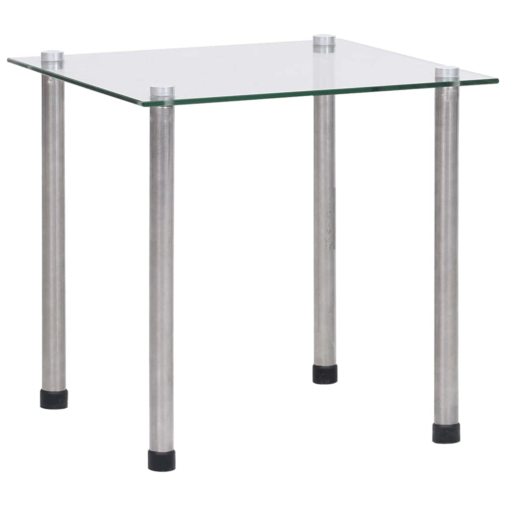 vidaXL Satztisch Beistelltisch Couchtisch Kaffeetisch Sofatisch Wohnzimmertisch Glastisch Teetisch Tisch 3-TLG. Transparent Hartglas