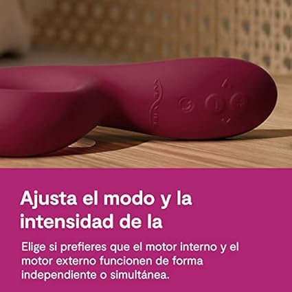 We-Vibe Nova 2 Conejito vibrador para mujeres consolador - Juguete sexual conejo vibrador estimulador del clítoris y punto G - 10 modos de vibración - Control por app - Juguetes para parejas adultas
