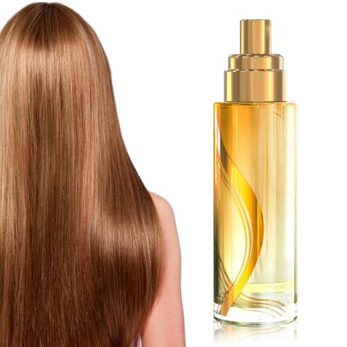 Higiene Bucal Y Dental, Drugstore 60ML Aceite para Cabello, Aceite Alisador y Acondicionador, Hair Anti Frizz, Alisar y Reparar, Aceite Hidratante y Fortalecedor (M, Freesia)