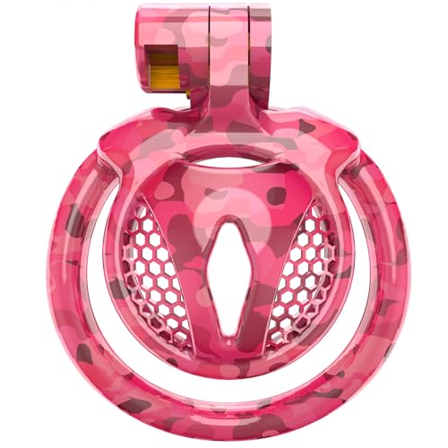 Camouflage Inverted Concave Men's Honeycomb Breathable Protection Cage with 4 Fixed Arc Rings (43mm/46mm/49mm/51mm) (CX-2M)