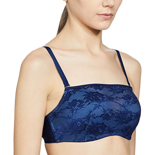 Image of Triumph Padded Wired New Lace Bandeau Tube Bra