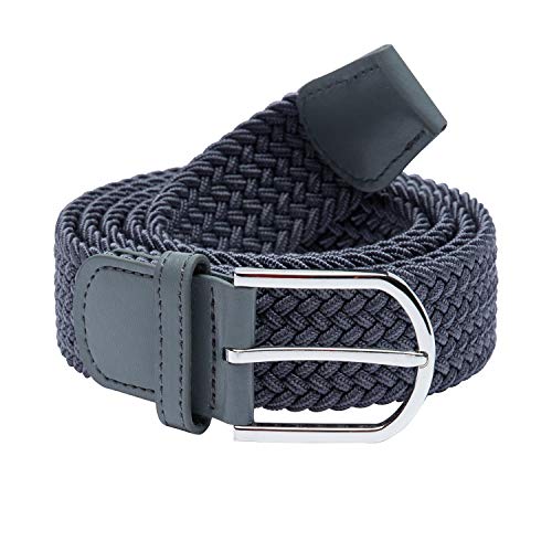 Tangchao Elastische stoffen riem, gevlochten stretchgordel voor dames en heren, breedte 3,3 cm - Image 3